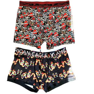 Ed Hardy & American Eagle Comfort Stretch Men Boxers 2 Pieces Lot Size XL
